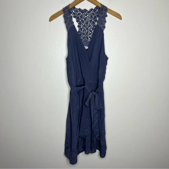 rebecca taylor crochet dress Macrame Midi Dress